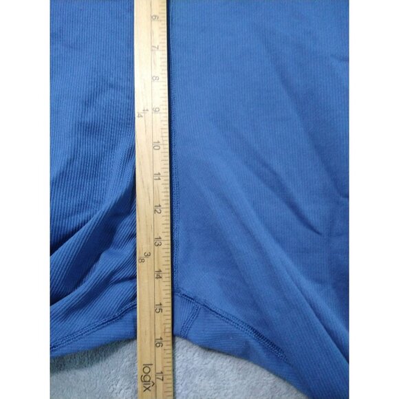 Athleta Leggings Womens 2X Blue Aurora Seamless Pull On Stretch High Rise - Picture 4 of 8
